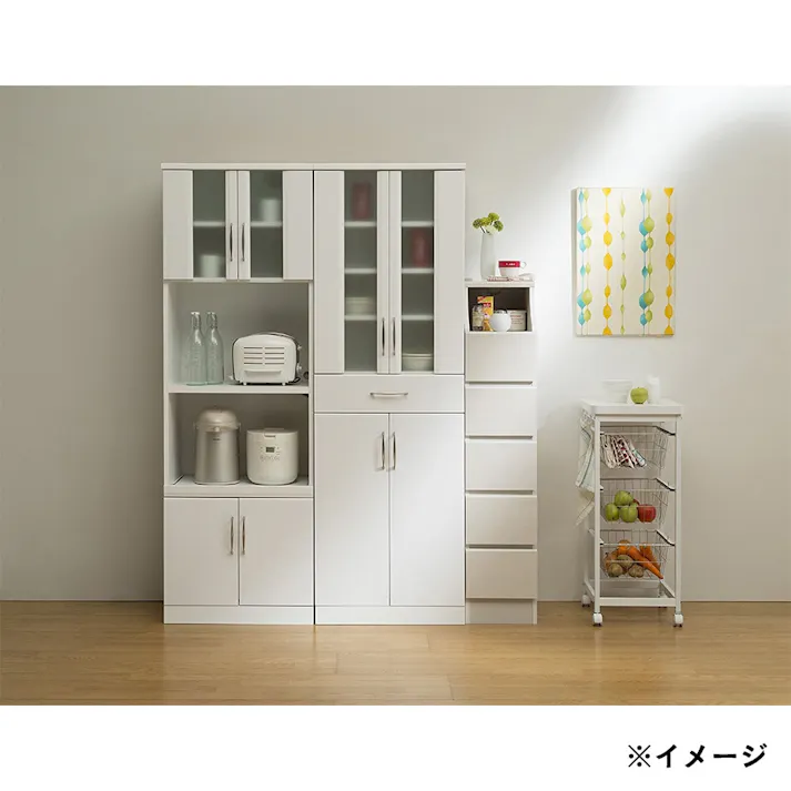 組立簡単チェスト チェスカ CSC-9060H ホワイト【別送品】