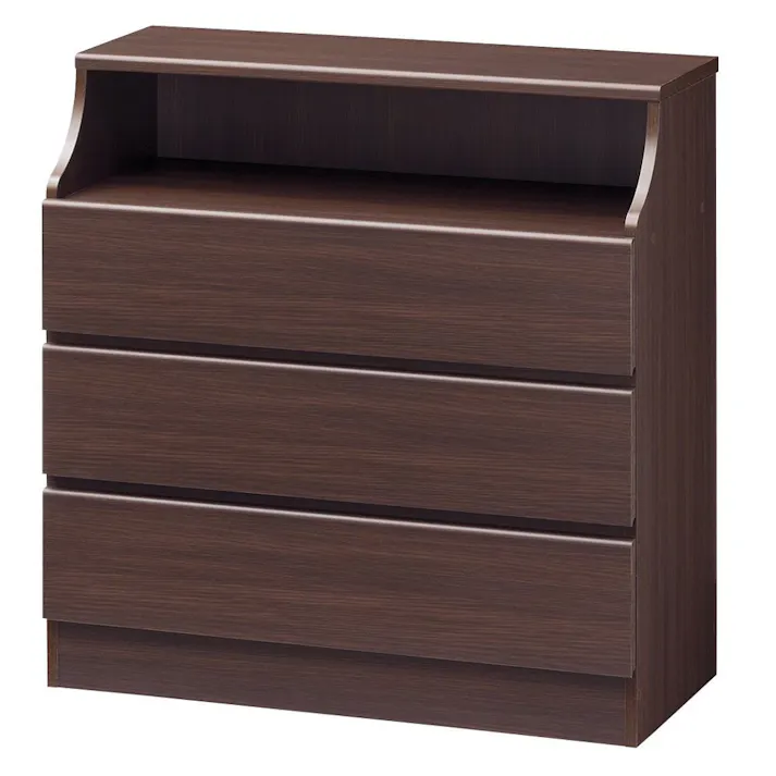 組立簡単チェスト チェスカ CSC-9090H ダークブラウン【別送品】