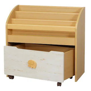 おもちゃ絵本ラック ランドキッズ LAK-7075BS【別送品】