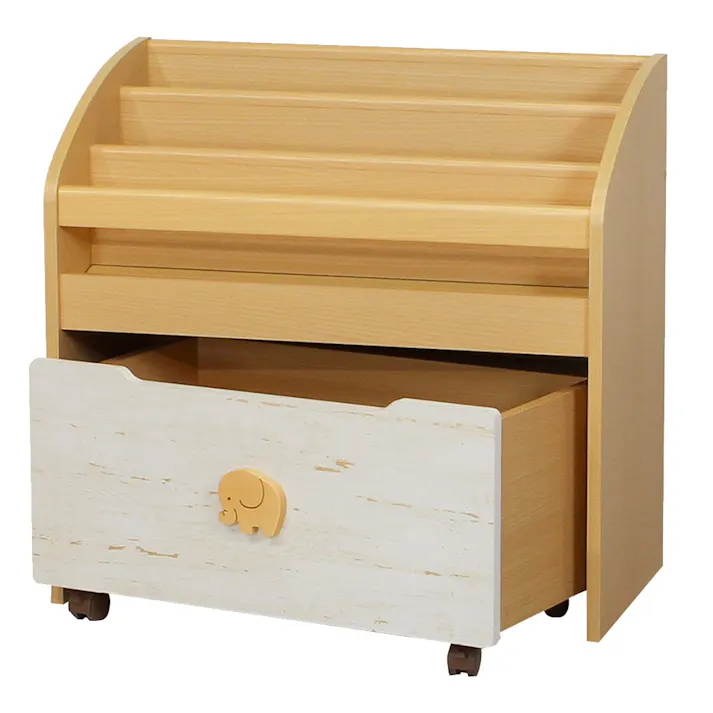 おもちゃ絵本ラック ランドキッズ LAK-7075BS【別送品】