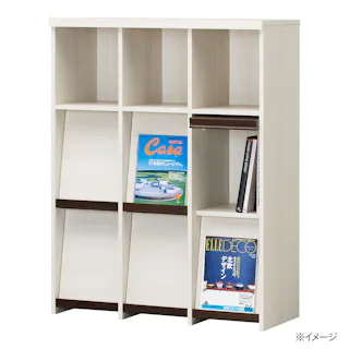 ディスプレイラック セパルテック SEP-1295F アイボリー【別送品】(販売終了)