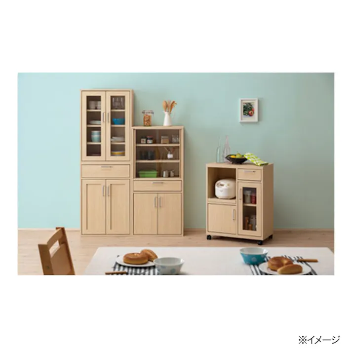 キッチンカウンター フルニコ FUL-8065SL ナチュラル【別送品】