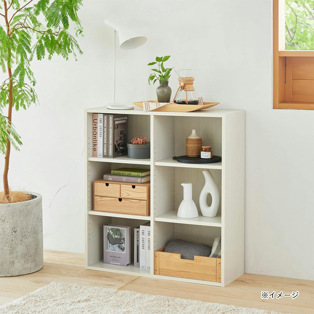 FUL-9085WH フルニコ ホワイト 【別送品】 | 本棚・書棚・ブック