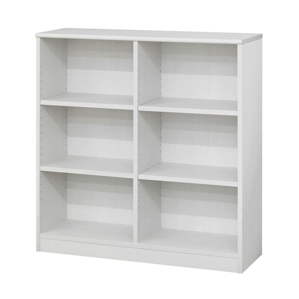 書棚 ベスターナ ホワイト BTN-9088 幅87.7cm 奥行29.6cm 高さ89.2cm
