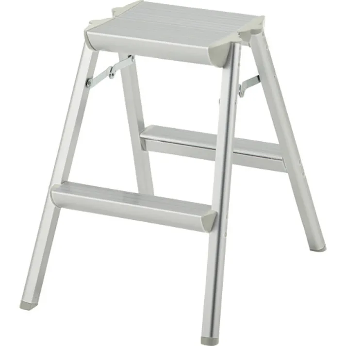 【CAINZ-DASH】長谷川工業 天板幅広アルミ踏台 SEW型 2段 SEW-6A【別送品】