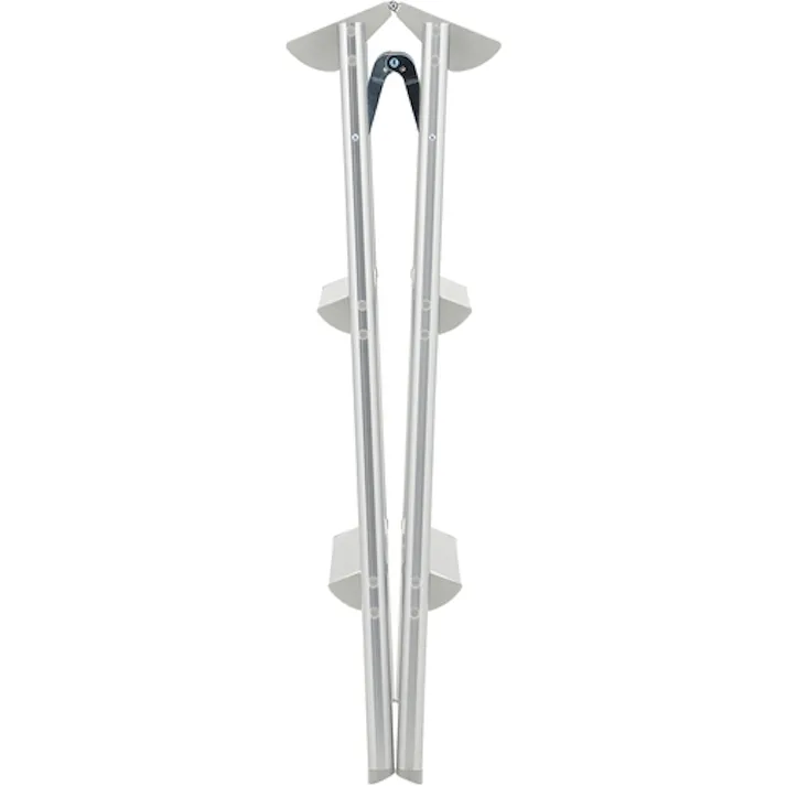 【CAINZ-DASH】長谷川工業 天板幅広アルミ踏台 SEW型 2段 SEW-6A【別送品】