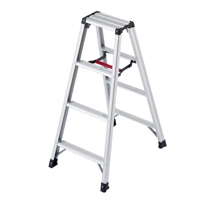 軽量専用脚立 脚軽 シルバー 4段 RZ-12c【別送品】