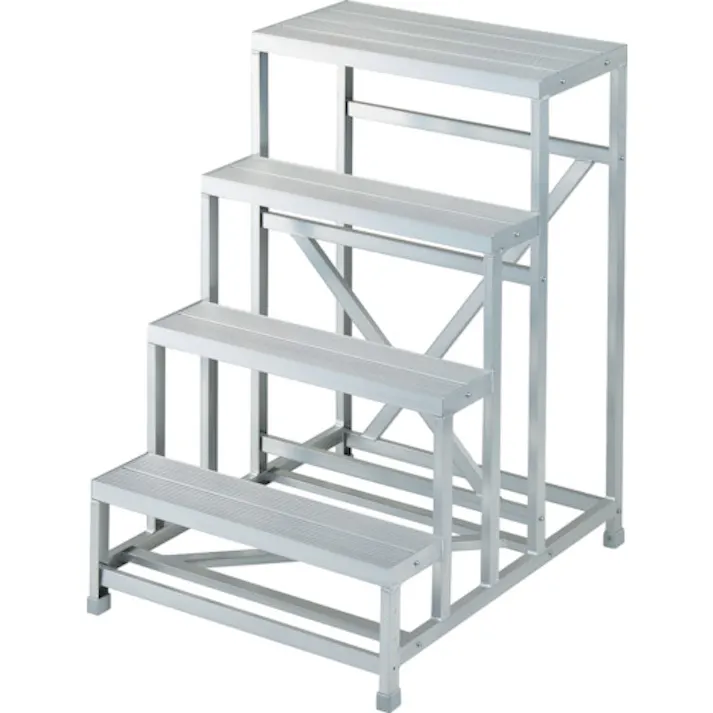 【CAINZ-DASH】長谷川工業 ライトステップ DB型 4段 1.2m(17824) DB4-8412【別送品】