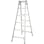 【CAINZ-DASH】長谷川工業 アルミはしご兼用脚立　標準タイプ　ワンタッチバー　ＲＤ型　６段（１０２６４） RD-18B【別送品】