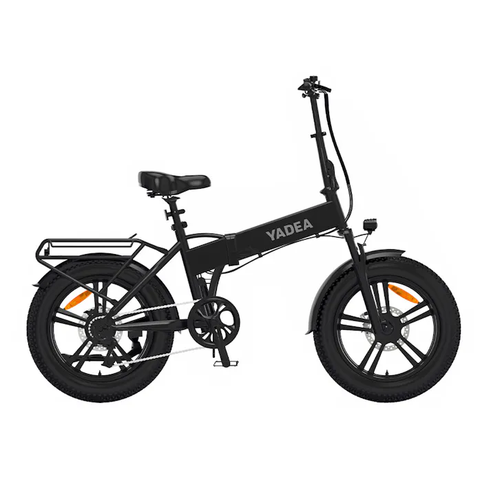 【自転車】YADEA 電動アシスト自転車 ブラック HNT-01