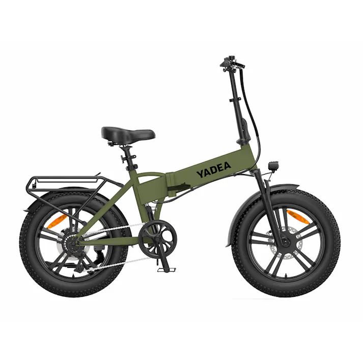 【自転車】YADEA 電動アシスト自転車 HNT-01 カーキ