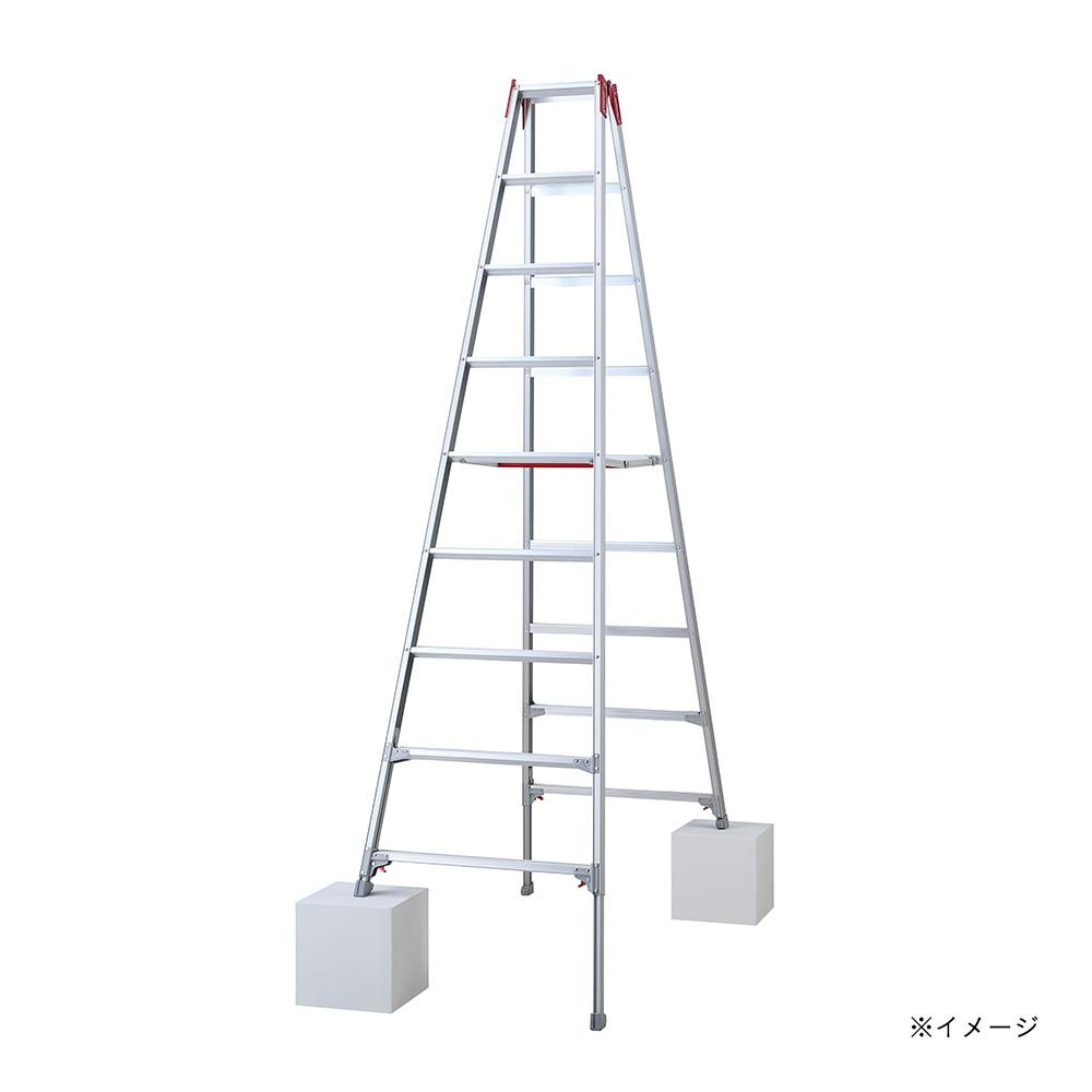 ワンタッチバー脚部伸縮脚立 RYZ-27d【SU】