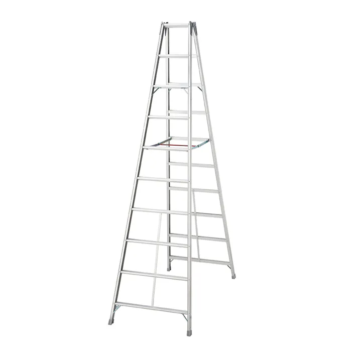 長尺専用脚立 軽量アルミ TOP-30b【SU】