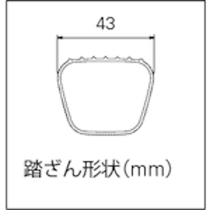 【CAINZ-DASH】長谷川工業 アップスライダー業務用３連梯子 LA3-100【別送品】