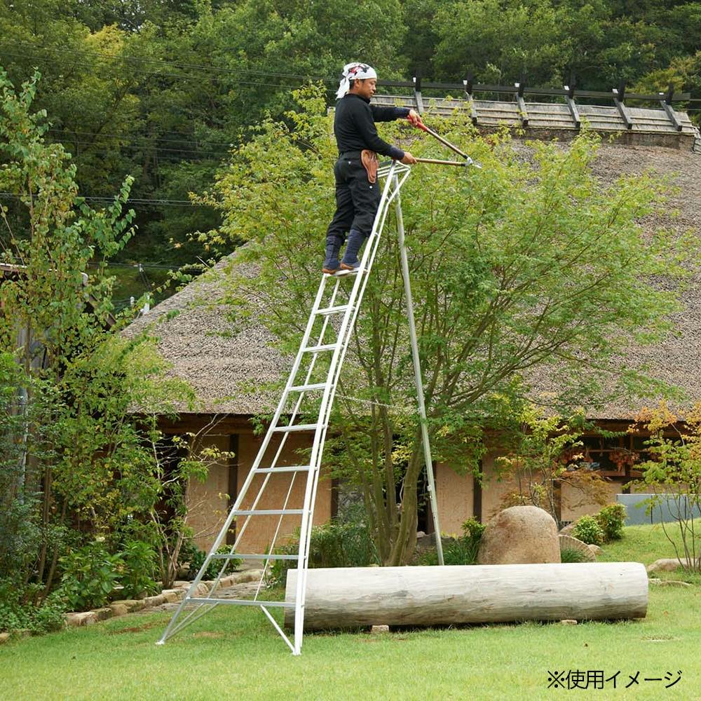 値下げ）三脚 剪定 造園 アルミ脚立 - その他