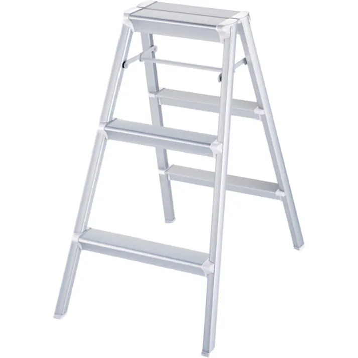 【CAINZ-DASH】長谷川工業 踏み台 強力型 80cm シルバー SK2.0-08S【別送品】