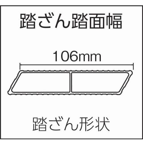 CAINZ-DASH】長谷川工業 ライトステップＤＡ型 １５０ DA-150【別送品