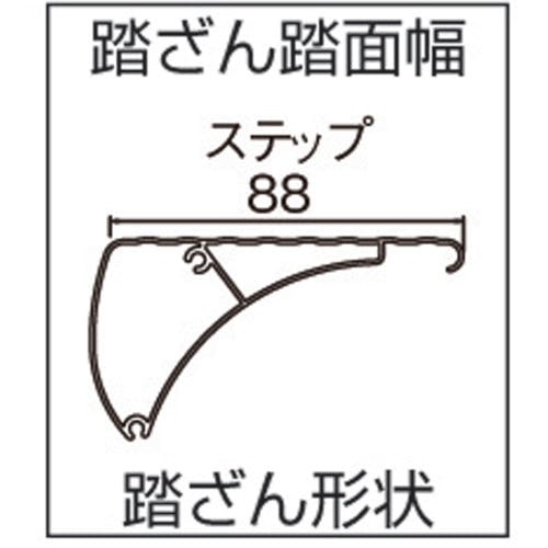 CAINZ-DASH】長谷川工業 エコ踏み台 ０５型 EFA-05【別送品】 | 工事