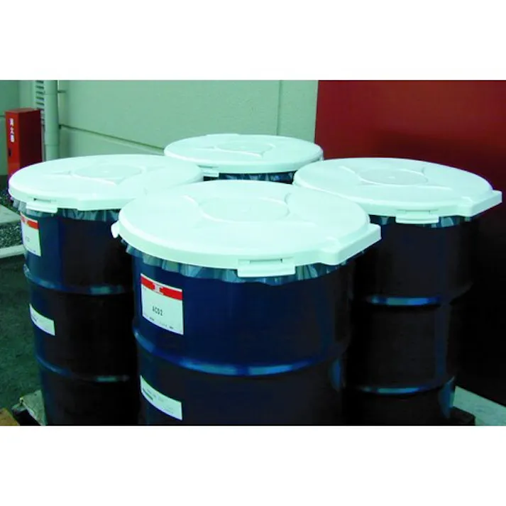 【CAINZ-DASH】DICプラスチック 容器資材営業部 オープンドラム缶用カバー DC-2:642×60 白 DC-2-WH【別送品】