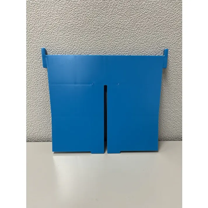 【CAINZ-DASH】DICプラスチック 容器資材 F型コンテナ F-5用短手用仕切板 青 F-5SB【別送品】