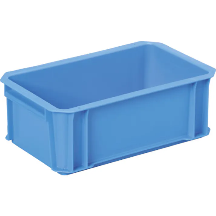 【CAINZ-DASH】DICプラスチック 容器資材営業部 DA型コンテナDA-3 ボックス型 外寸:W264×D165×H95 ブルー DA-3【別送品】