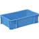 【CAINZ-DASH】DICプラスチック 容器資材 DA型コンテナ ボックス型 外寸:W450×D276×H124.5 ブルー DA-12【別送品】