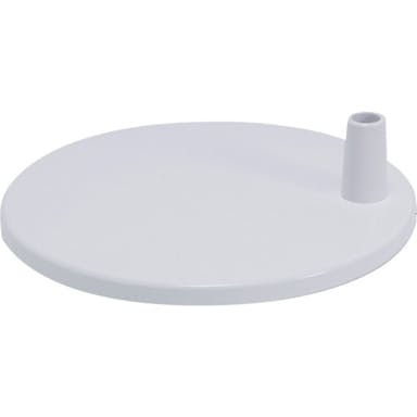【CAINZ-DASH】スワン電器 ＯＬＥＤデスクライト用デスクベース　２灯ＯＬＥＤデスクライト用　白【別送品】