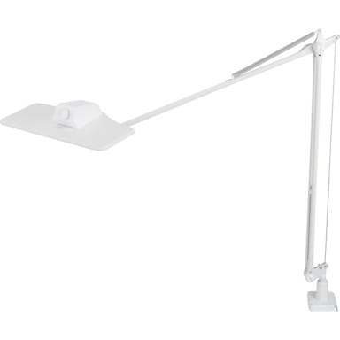 【CAINZ-DASH】スワン電器 ＯＬＥＤデスクライト　２灯タイプ　白色　白【別送品】