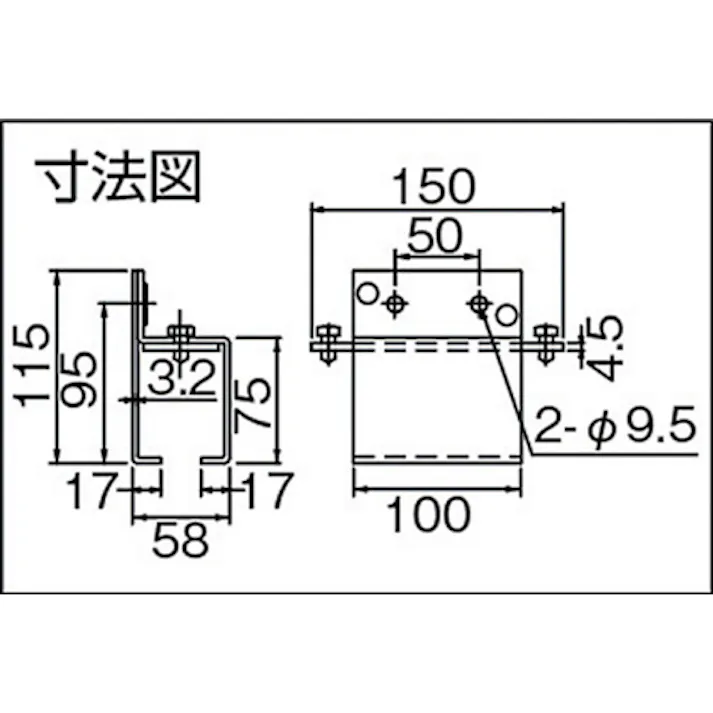 【CAINZ-DASH】ダイケン ドアハンガー ニュートン20横継受一連 N20-SBT【別送品】