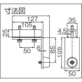 【CAINZ-DASH】ダイケン ドアハンガー用オプション　ニュートン２０レール取付戸当り N20-RCS【別送品】