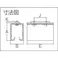 【CAINZ-DASH】ダイケン 2号ドアハンガー用レールホルダー 2-RH【別送品】