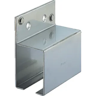 【CAINZ-DASH】ダイケン 4号ステンレスドアハンガー用横継受一連 4S-SBT【別送品】