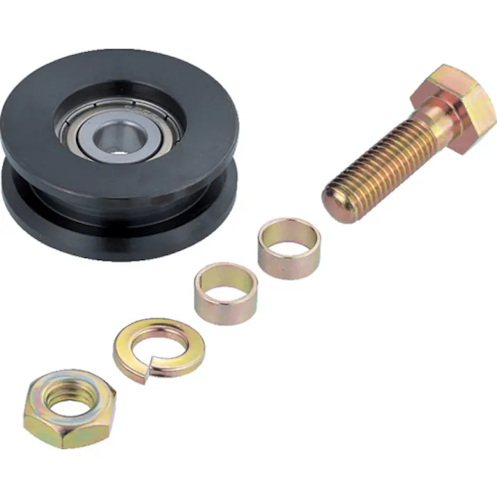 【CAINZ-DASH】ダイケン 重量戸車用車輪 車径Φ100 D-100【別送品】