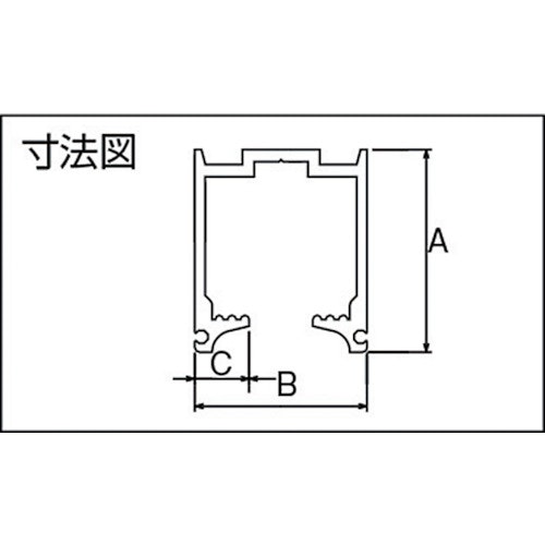 CAINZ-DASH】ダイケン アルミドアハンガー ＳＤ１５レール１８２０シルバー【別送品】｜ホームセンター通販【カインズ】