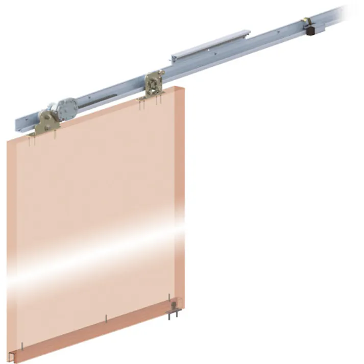 【CAINZ-DASH】ダイケン スライデックス傾斜レールタイプ 右引き用 扉質量10~30kg用 HCS-30KR【別送品】