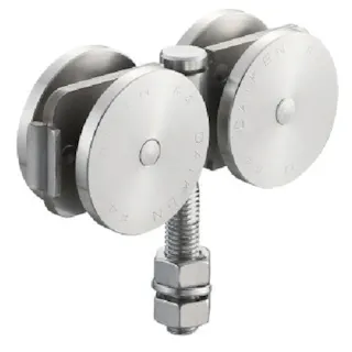 【CAINZ-DASH】ダイケン 4号ステンレスドアハンガー用ベアリング複車 フレキシブルタイプ 4S-4WH-BN【別送品】