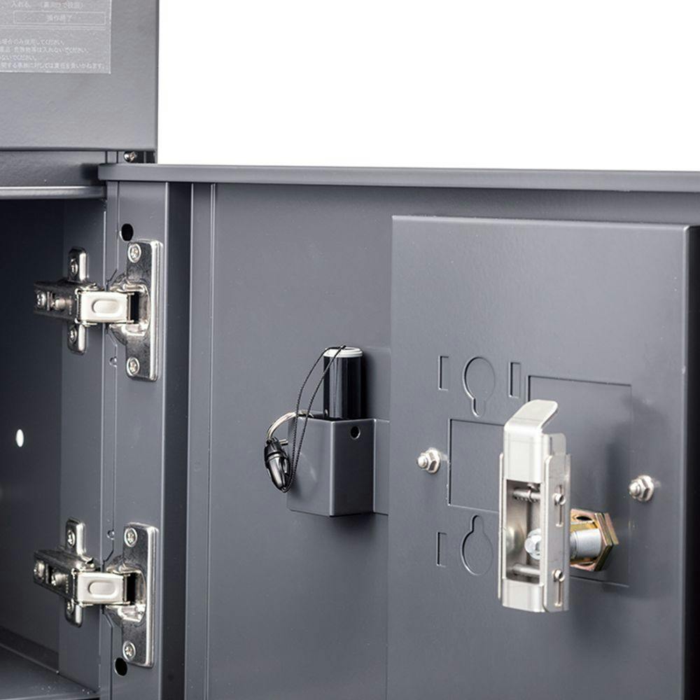 宅配ボックス 専有仕様 S×2 グレー TBX-G2SG 幅40cm 高さ54cm 奥行30cm