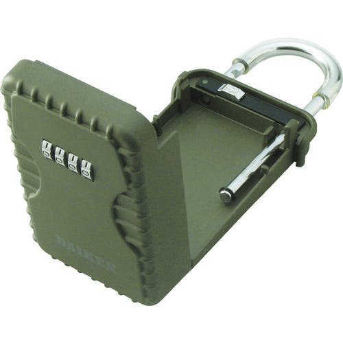 keiyuna出品 CAINZ-DASH】ダイケン ボックス付南京錠 キー保管ボックス DK