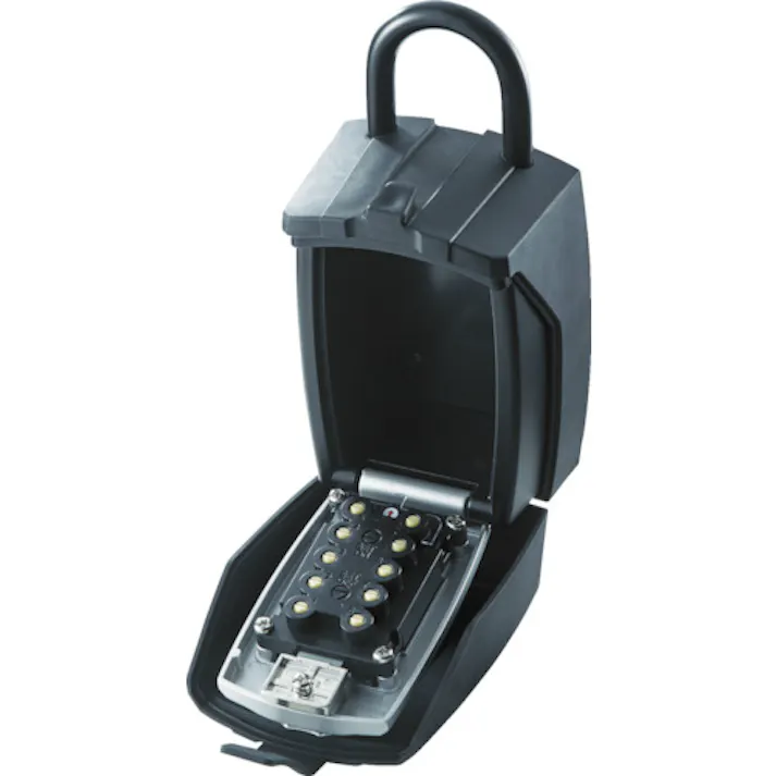 【CAINZ-DASH】ダイケン ボックス付南京錠 キー保管ボックス DK-N500 DK-N500【別送品】