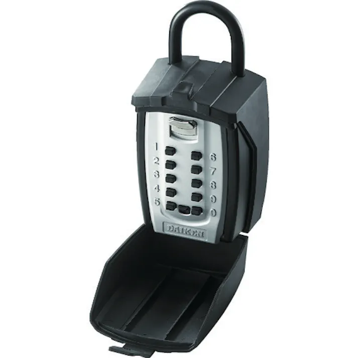 【CAINZ-DASH】ダイケン ボックス付南京錠 キー保管ボックス DK-N500 DK-N500【別送品】