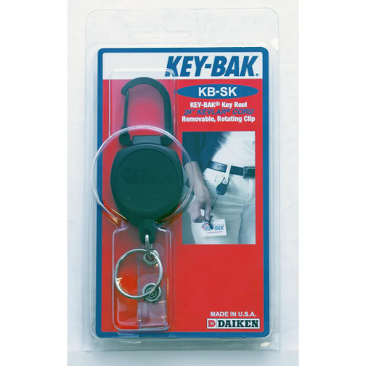 【CAINZ-DASH】ダイケン ツールホルダ キーバック 0.6mケブラー(R)コード カラビナ付 KB-SK【別送品】