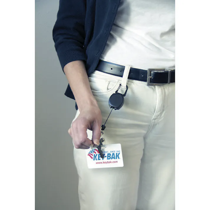 【CAINZ-DASH】ダイケン ツールホルダ キーバック 0.6mケブラー(R)コード カラビナ付 KB-SK【別送品】