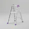 アルミ製梯子兼用幅広脚立 3段 MR90W【別送品】