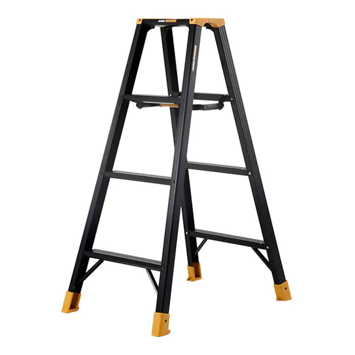 静音専用脚立 JAGUAR 4段 JAG120B【別送品】