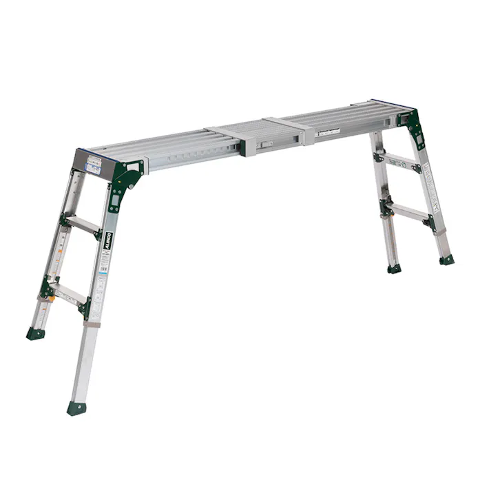 伸縮天板伸縮脚付き足場台 VSR1409FX【別送品】