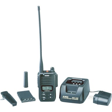 【CAINZ-DASH】アルインコ　電子事業部 デジタル登録局無線機　１Ｗタイプ　薄型セット DJDP10A【別送品】