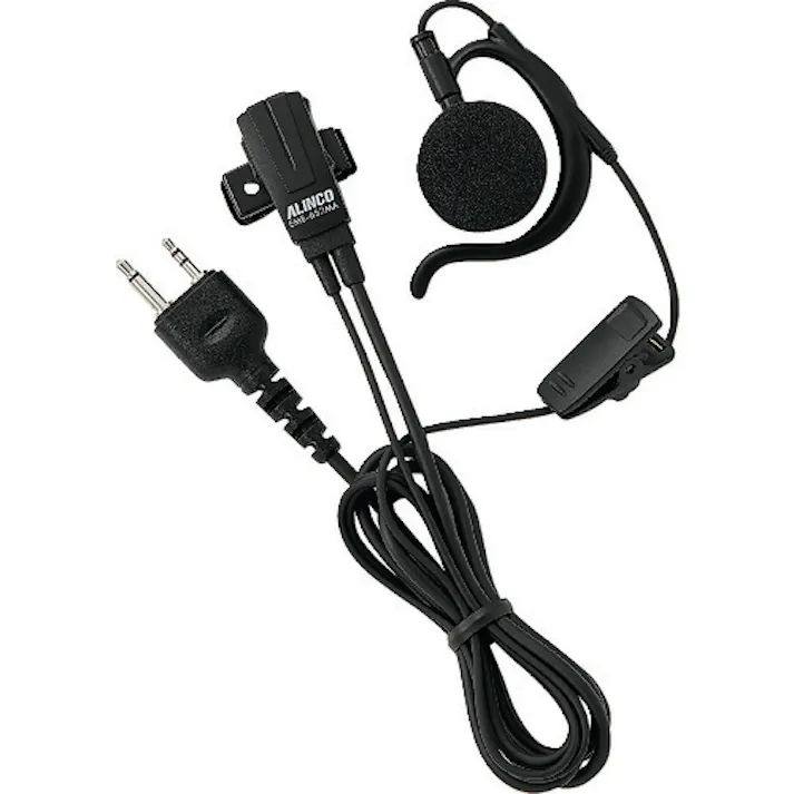 【CAINZ-DASH】アルインコ 電子事業部 耳掛けイヤホンマイク(2ピンタイプ) EME652MA【別送品】