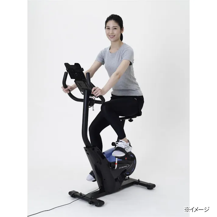 アルインコ プログラムバイク 6119 AFB6119 マグネット負荷24段階 心拍数測定可能 タブレットトレー付 USB電源搭載 フィットネスバイク【別送品】