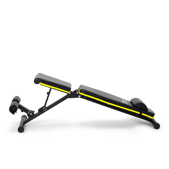 アルインコ アジャスタブルベンチ FA221Y 背もたれ座面角度調節可能 移動用ハンドル付 折り畳み収納可能 腹筋運動 ダンベルトレーニング【別送品】