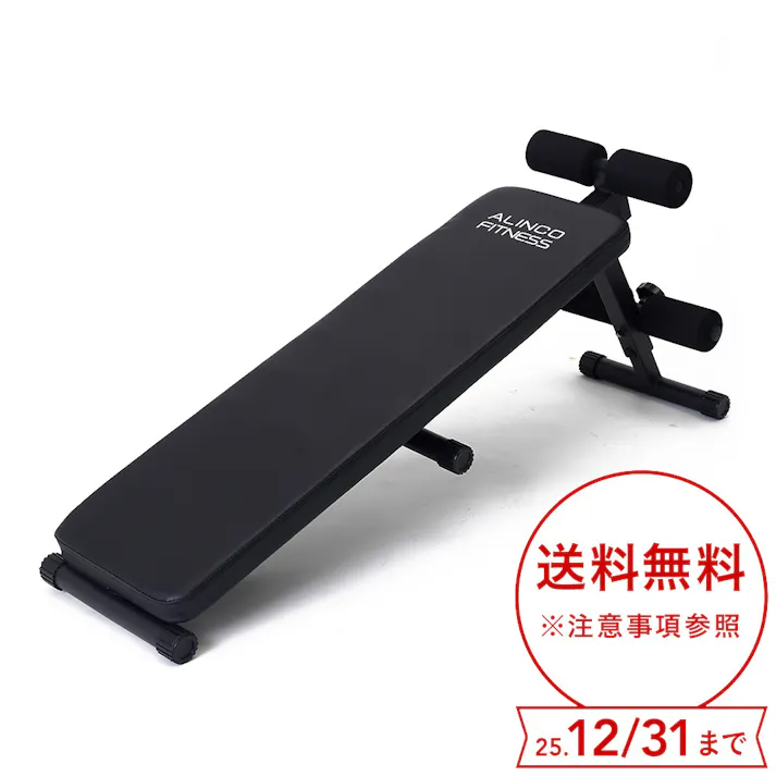 アルインコ トレーニングベンチ FA200 簡単傾斜調節 折り畳みコンパクト収納可能 2WAY仕様ベンチ 宅トレ トレーニング機器【別送品】